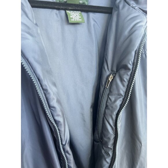 L.L. Bean Outdoor Outfitter Jacket Men's Size L Navy Blue Full Zip Insulated - Picture 4 of 13